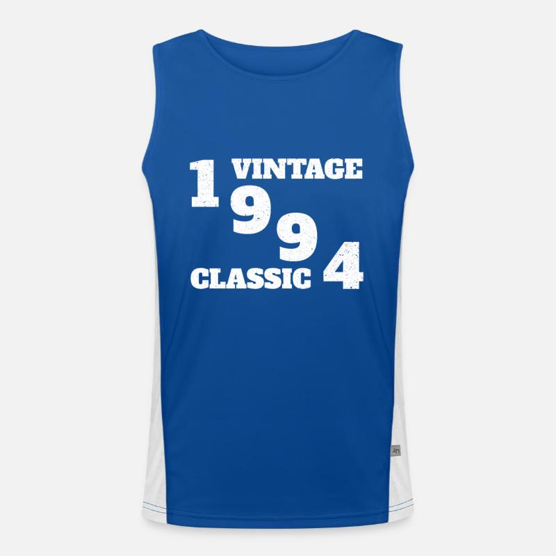 1994 Vintage Klassisches Geburtstagsgeschenk Funktionelles Kontrast-Tank Top für Männer 