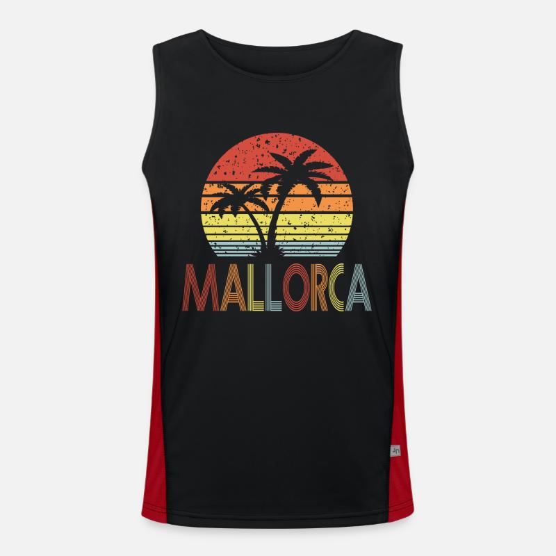 Majorca Men's Functional Contrast Tank Top 