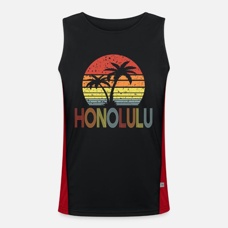 Honolulu Débardeur respirant contrasté Homme 