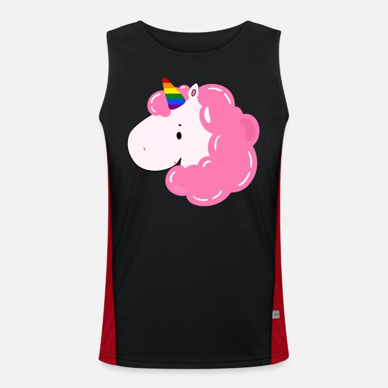 Licorne Débardeur respirant contrasté Homme 