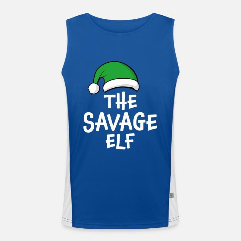 Der wilde Elf Funktionelles Kontrast-Tank Top für Männer 