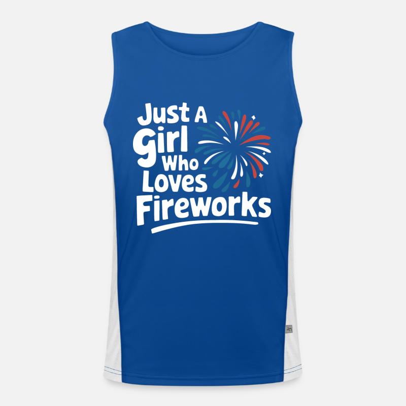 Pyrotechnics Fireworks Pyrotechnics Men's Functional Contrast Tank Top 