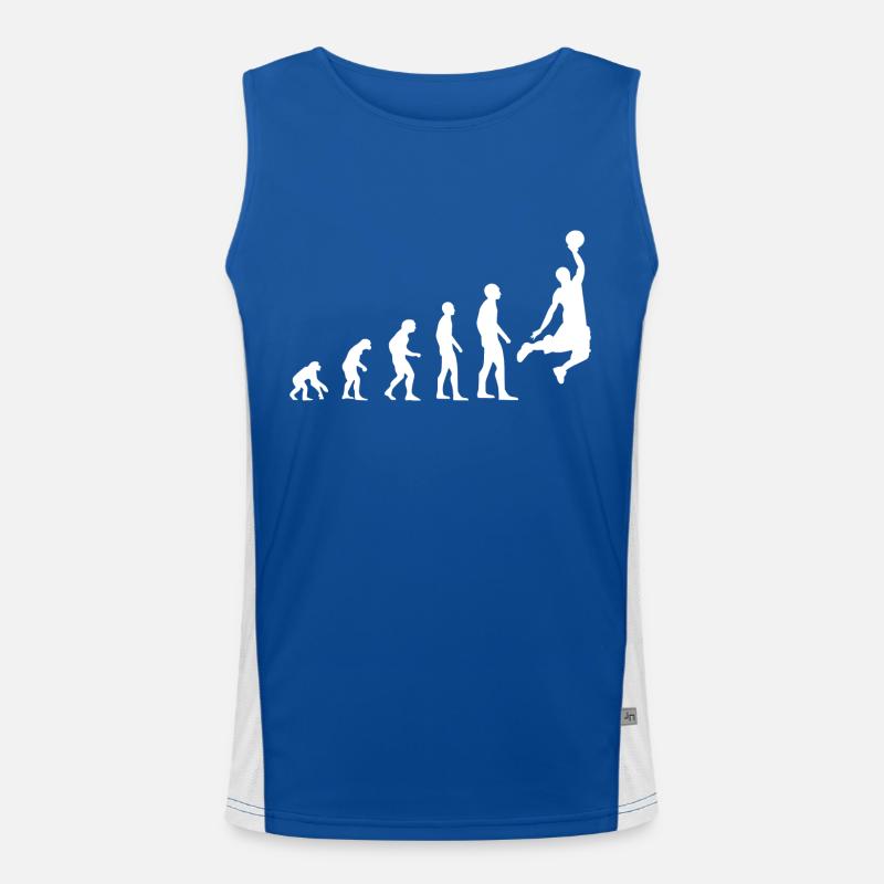 Basketball Evolution Men's Functional Contrast Tank Top 