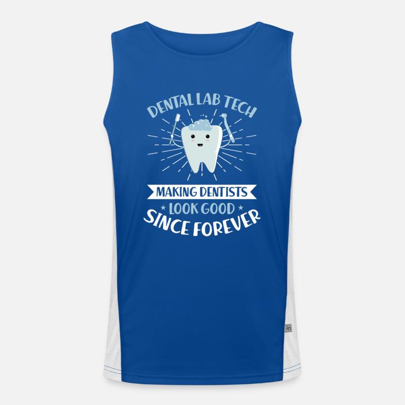 Zahntechniker Zahntechniker Funktionelles Kontrast-Tank Top für Männer 