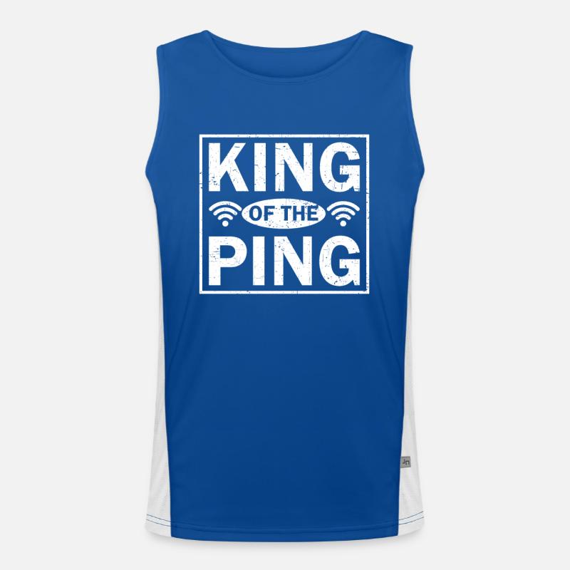 Network Administrator System Administrator Network Men's Functional Contrast Tank Top 