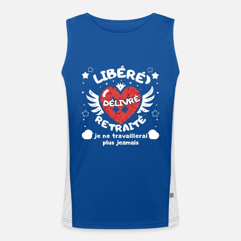 RELEASED ISSUED RETIRED Men's Functional Contrast Tank Top 