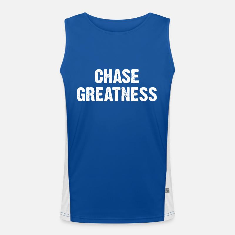Chase Greatness Men's Functional Contrast Tank Top 