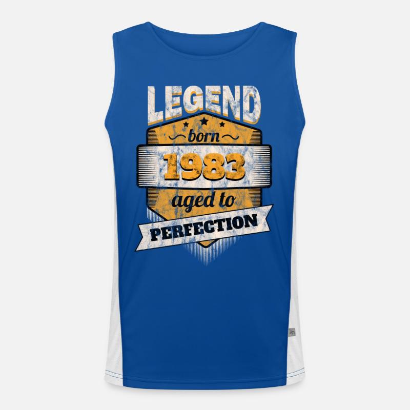 1983 Men's Functional Contrast Tank Top 