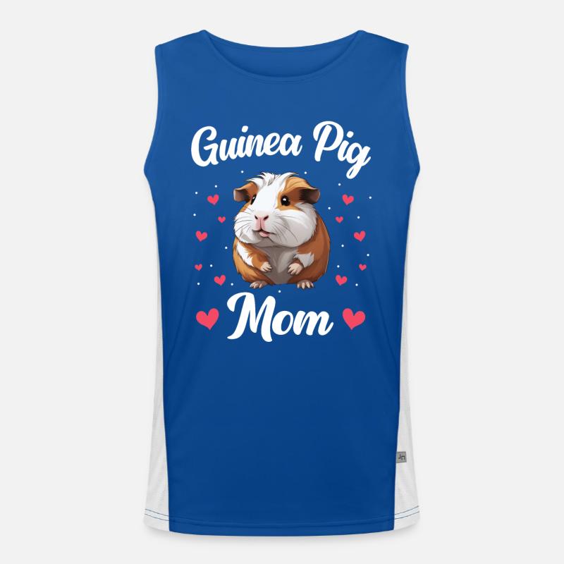 Guinea pig Men's Functional Contrast Tank Top 
