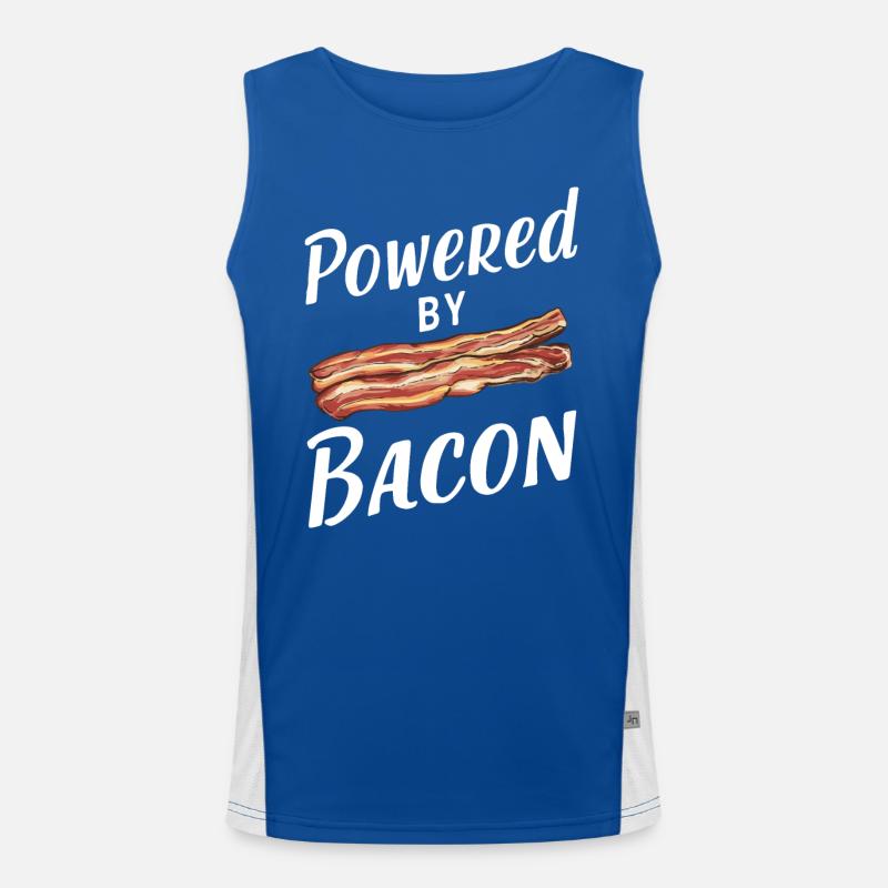 Bacon Breakfast Bacon Men's Functional Contrast Tank Top 