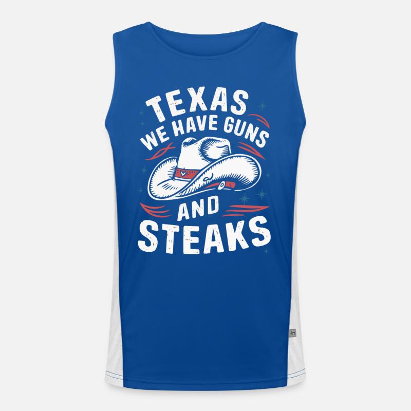 Texas State Texans Texas Men's Functional Contrast Tank Top 