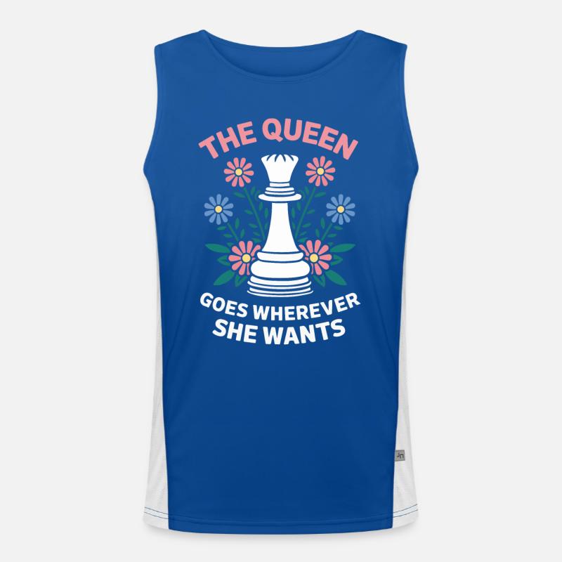 Chess Chess Player Men's Functional Contrast Tank Top 
