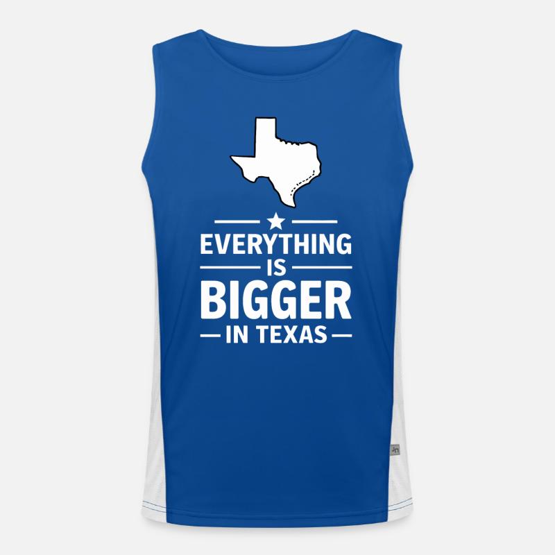 Texas State Texans Texas Men's Functional Contrast Tank Top 