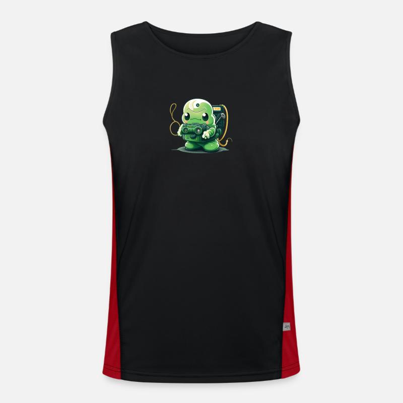 Geist Funktionelles Kontrast-Tank Top für Männer 