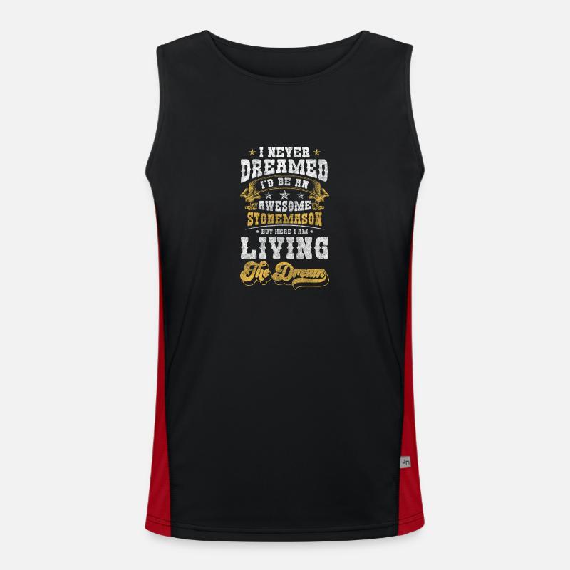 Stone Artwork Training Guild Men's Functional Contrast Tank Top 