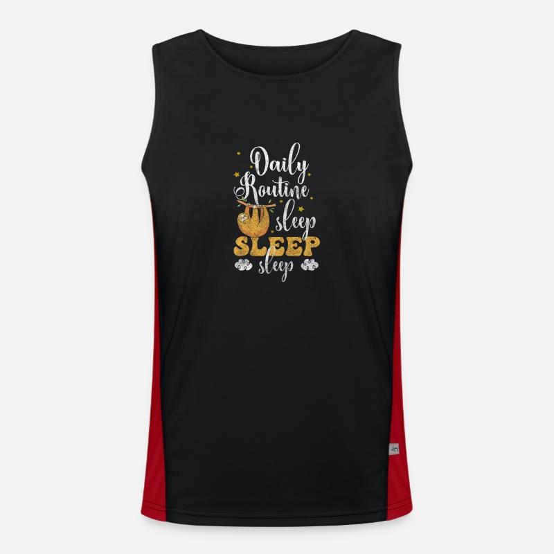 Oreiller Sleeping Dreaming Night Débardeur respirant contrasté Homme 