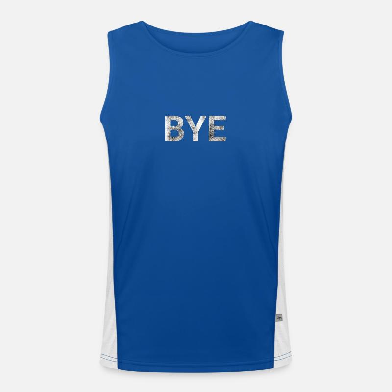 BYE Men's Functional Contrast Tank Top 