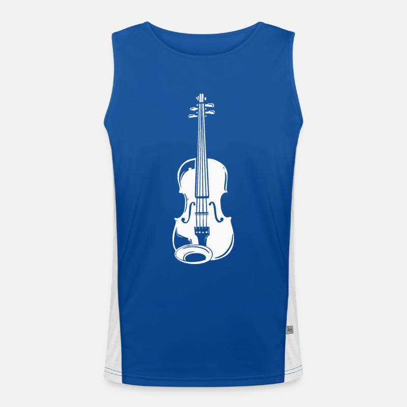 Violon Violon Débardeur respirant contrasté Homme 
