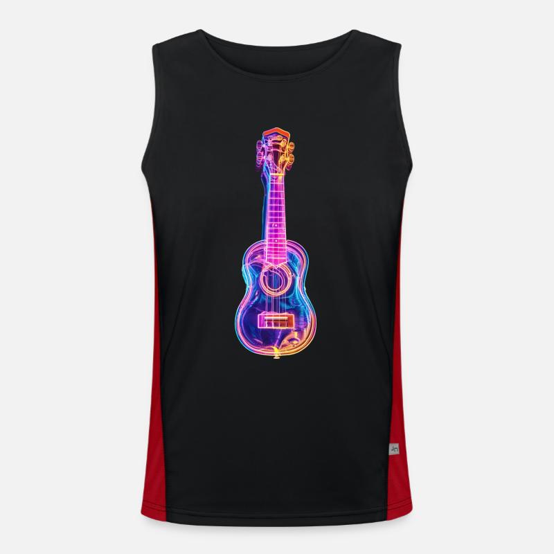 Ukulélé Débardeur respirant contrasté Homme 