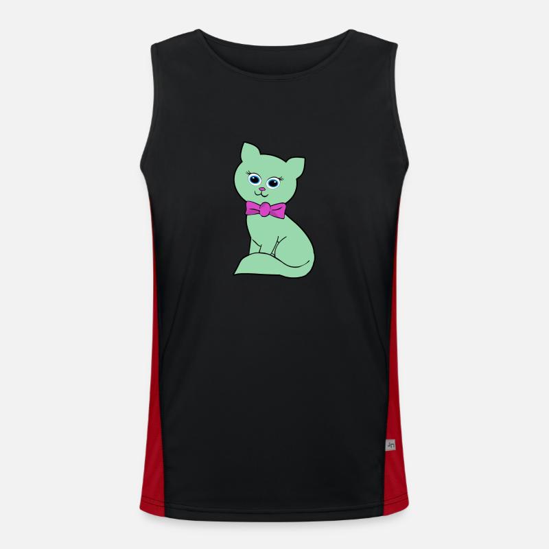 Kitty Men's Functional Contrast Tank Top 