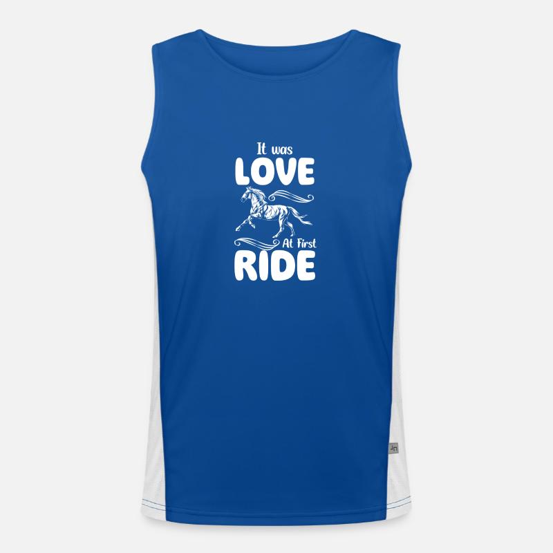 Riding Ride Friendship Stud Men's Functional Contrast Tank Top 