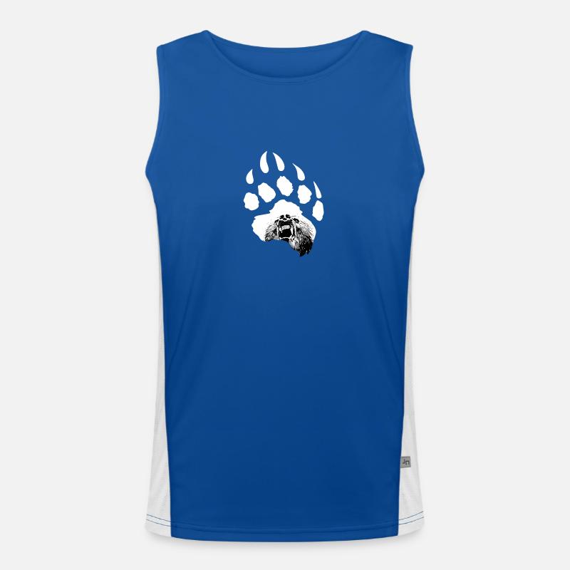 bear Men's Functional Contrast Tank Top 