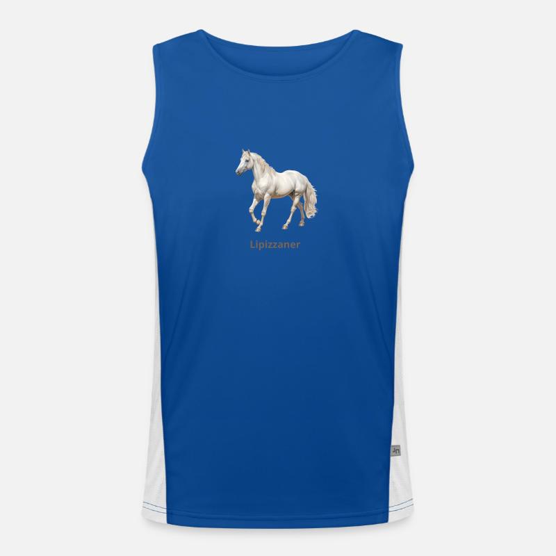 Lipizzaner Men's Functional Contrast Tank Top 