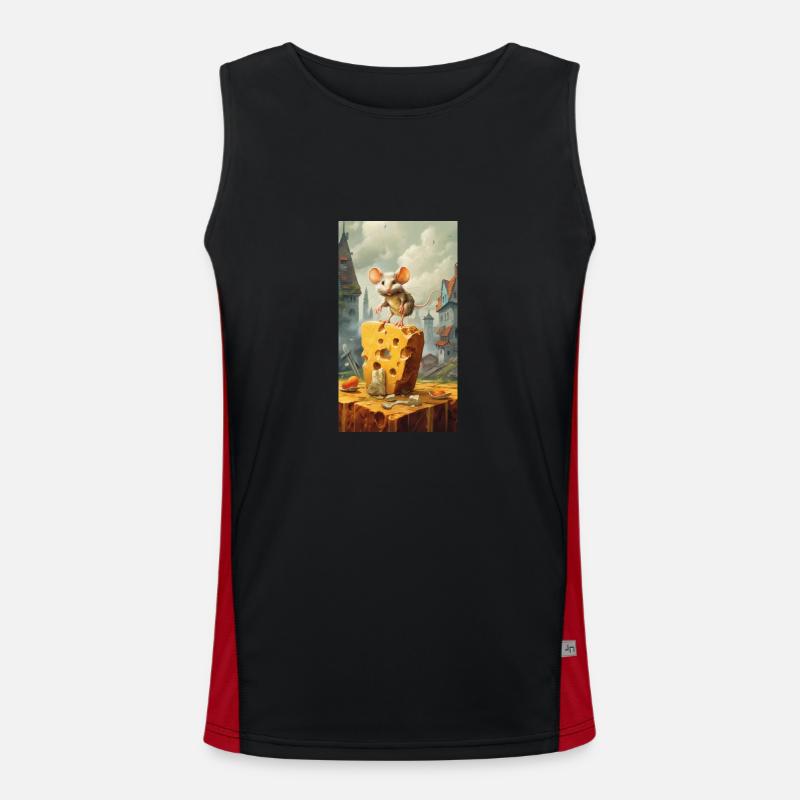 Mouse Men's Functional Contrast Tank Top 