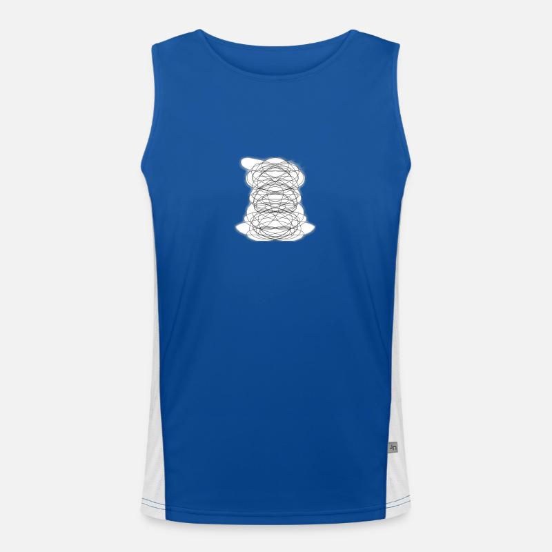 griffonner Débardeur respirant contrasté Homme 