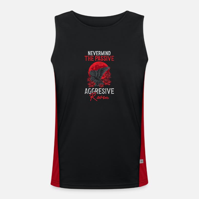 Crow Epic Men's Functional Contrast Tank Top 