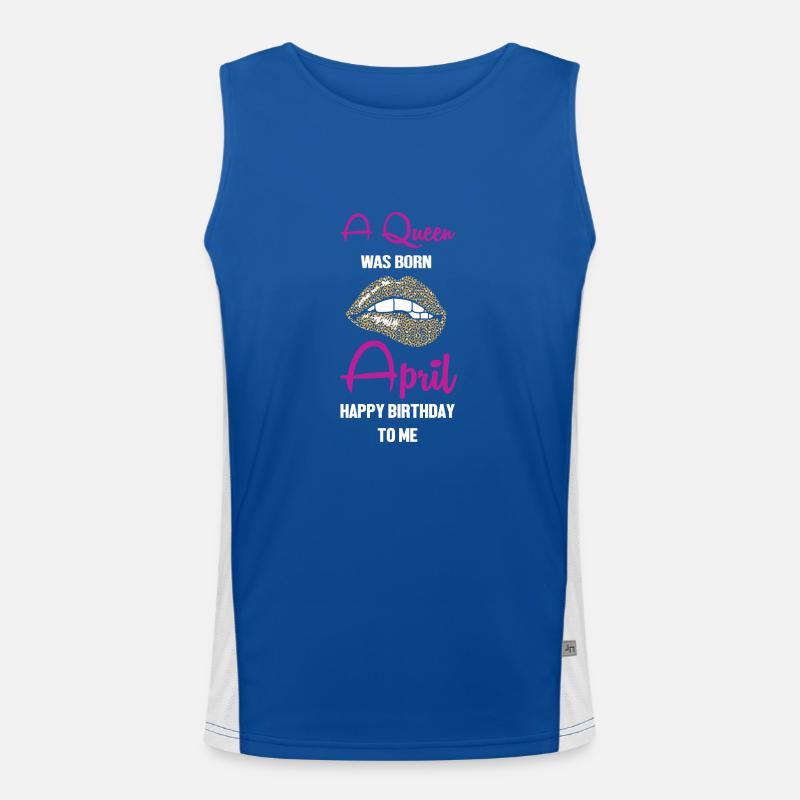 Sternzeichen Widder Funktionelles Kontrast-Tank Top für Männer 