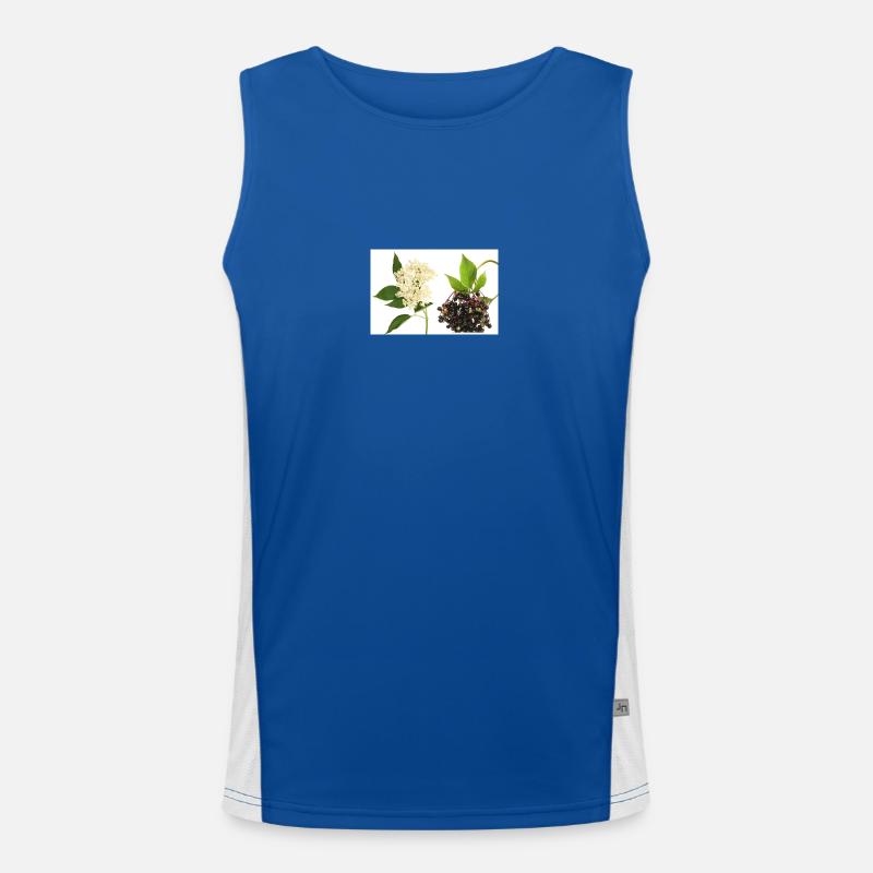 Holunder Funktionelles Kontrast-Tank Top für Männer 