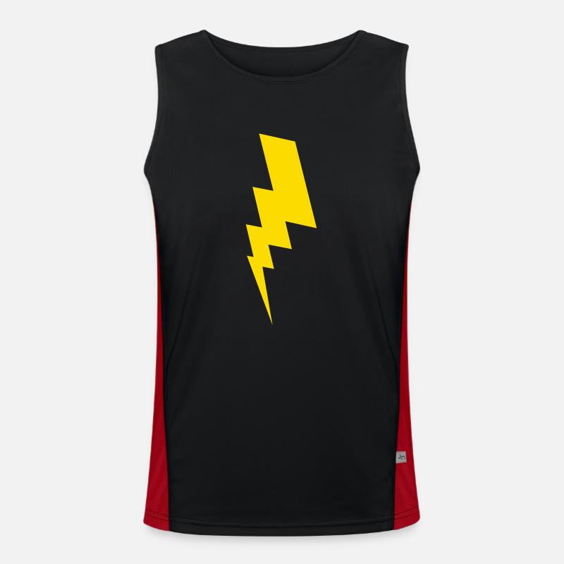 éclair Débardeur respirant contrasté Homme 