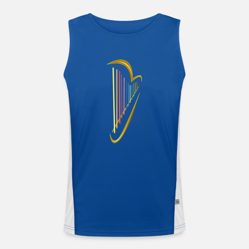 harpe Débardeur respirant contrasté Homme 