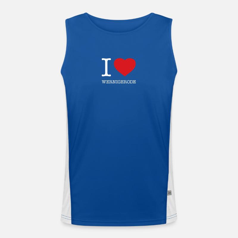J’ADORE WERNIGERODE Débardeur respirant contrasté Homme 