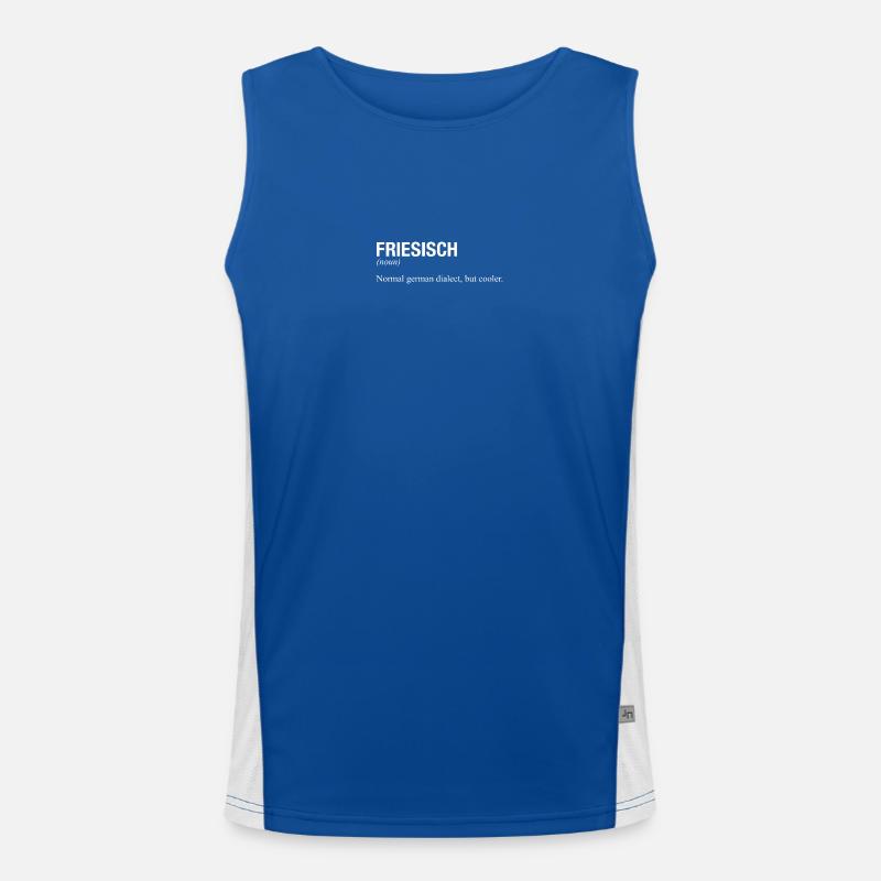 FRISON Débardeur respirant contrasté Homme 