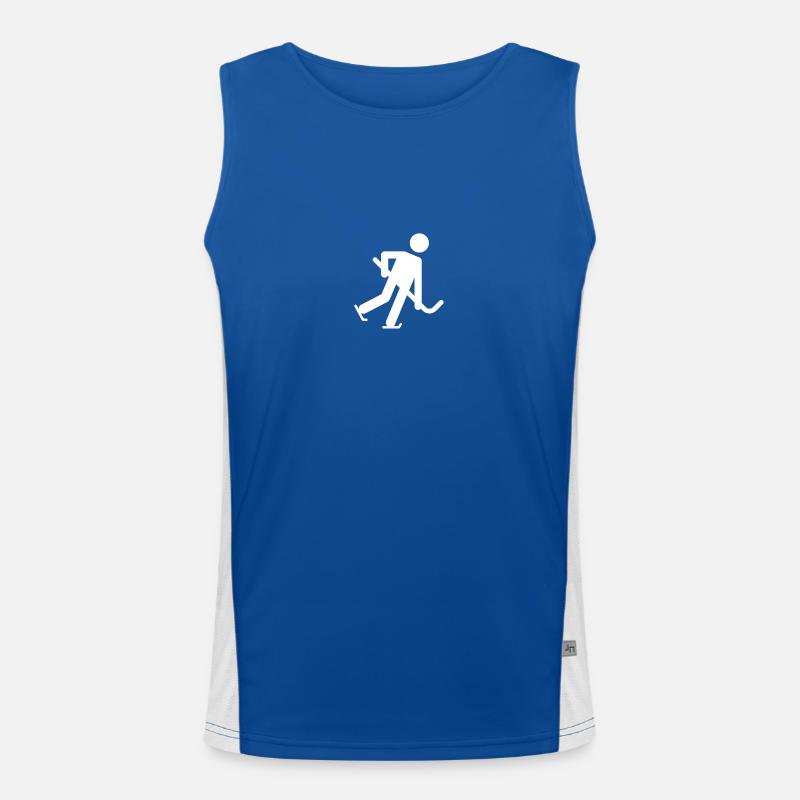 Eishockey Funktionelles Kontrast-Tank Top für Männer 