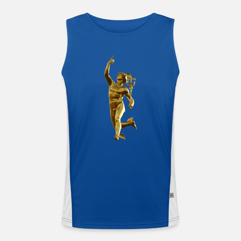 HERMES-STATUE Funktionelles Kontrast-Tank Top für Männer 