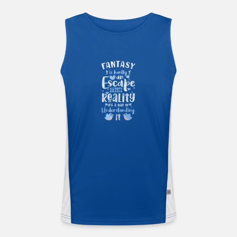 Elf Dreams Boys Magic Men's Functional Contrast Tank Top 