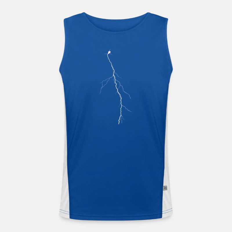 Blitz 2 Funktionelles Kontrast-Tank Top für Männer 