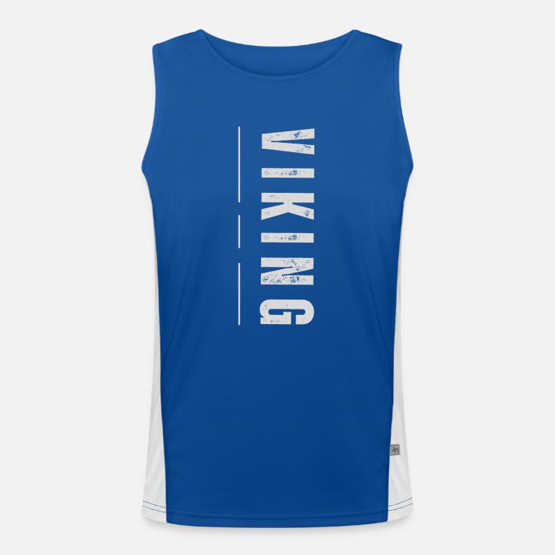 Wikinger Funktionelles Kontrast-Tank Top für Männer 