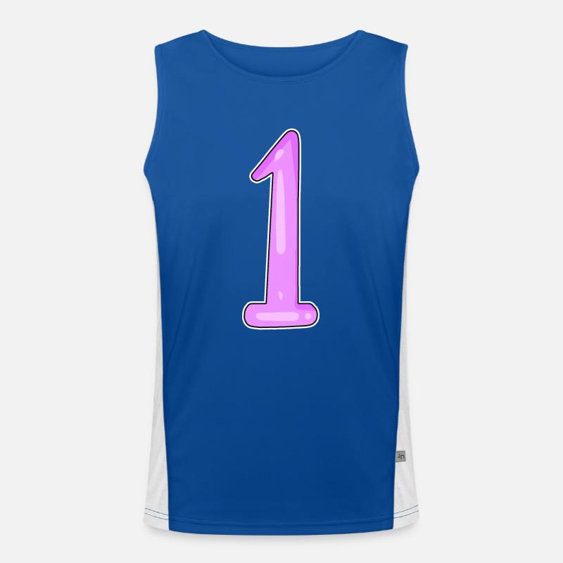 1 gewinner Funktionelles Kontrast-Tank Top für Männer 