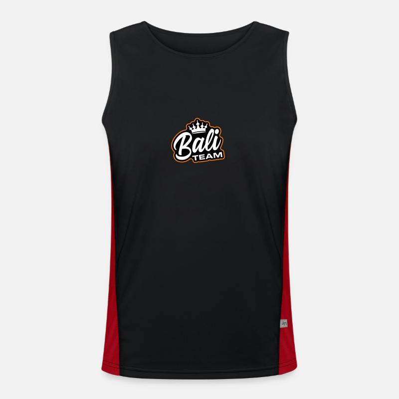 Bali Team Funktionelles Kontrast-Tank Top für Männer 