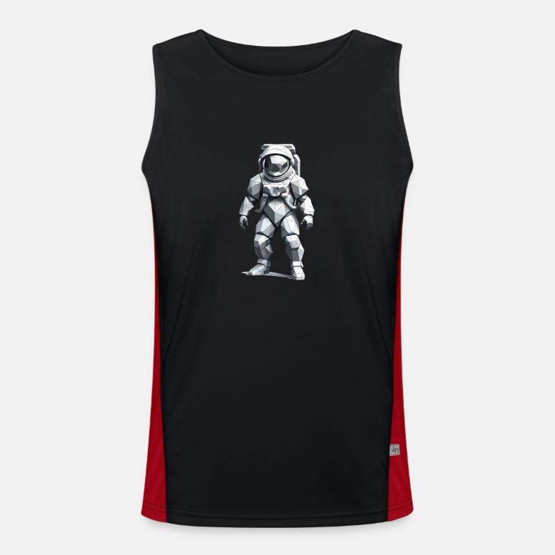 Astronaute - Profession Design Sticker Débardeur respirant contrasté Homme 