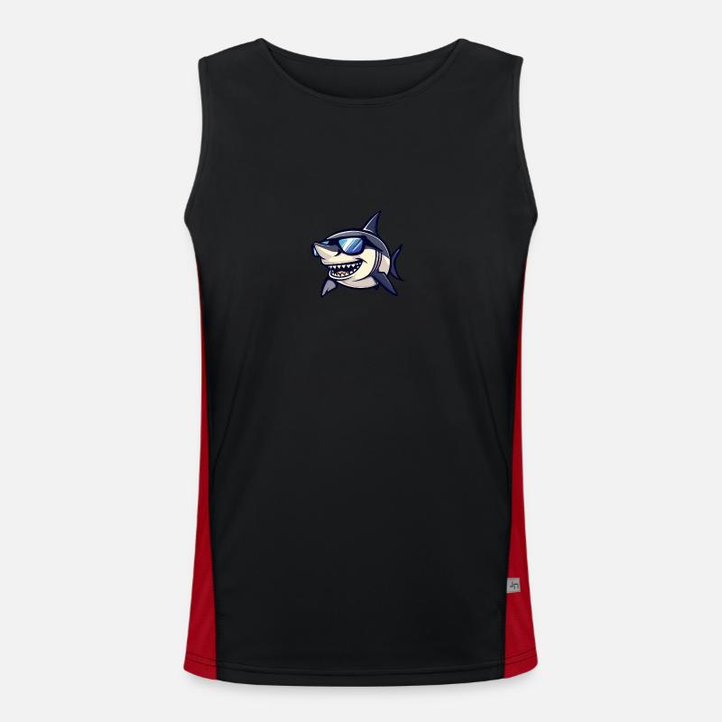 Hai Cool Comic Men's Functional Contrast Tank Top 