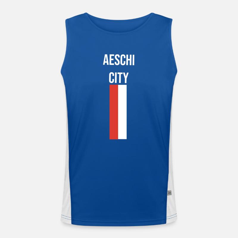 Aeschi by Funktionel kontrast tanktop til herrer 