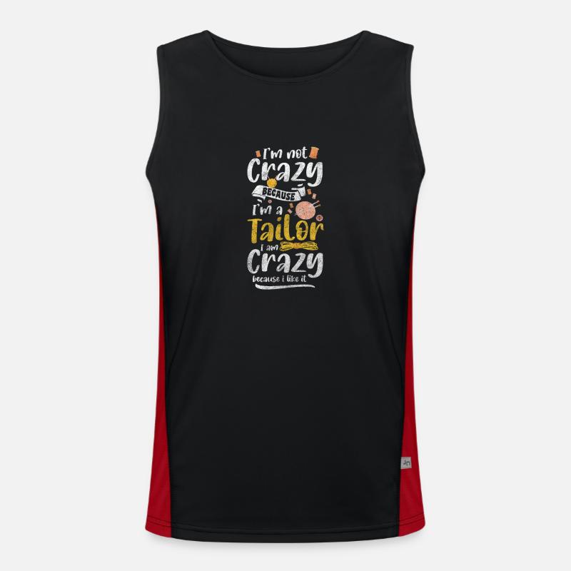 Clothing Thread Handmade Knitting Men's Functional Contrast Tank Top 