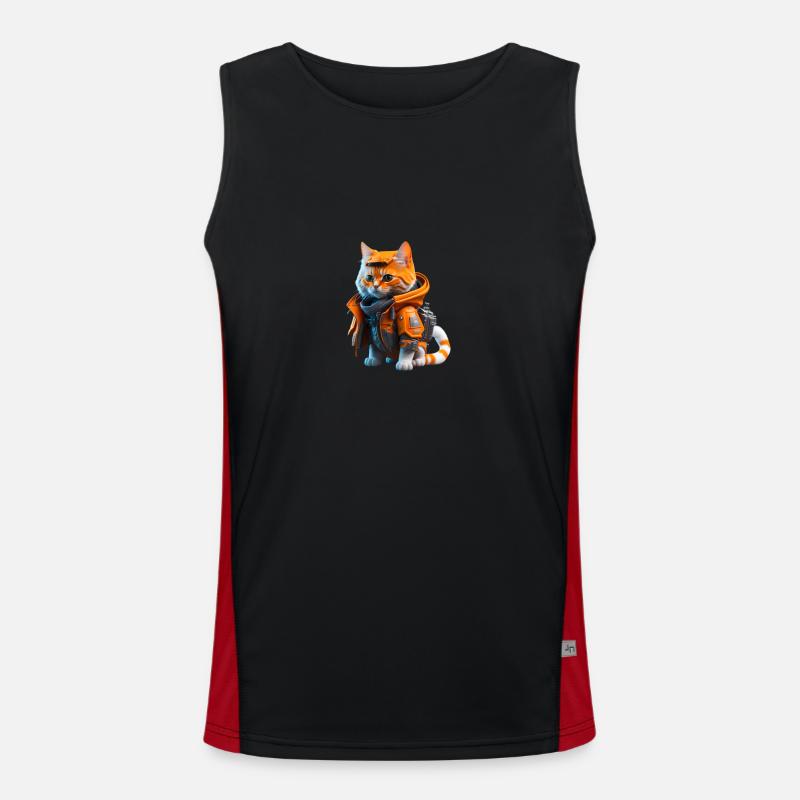 Le chat de l’espace Débardeur respirant contrasté Homme 