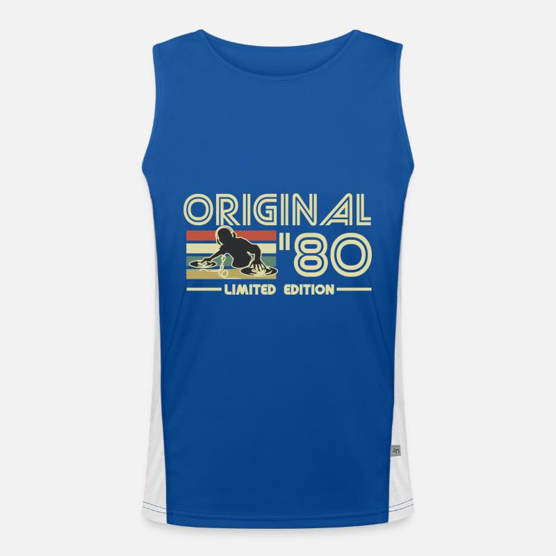 1980 Men's Functional Contrast Tank Top 