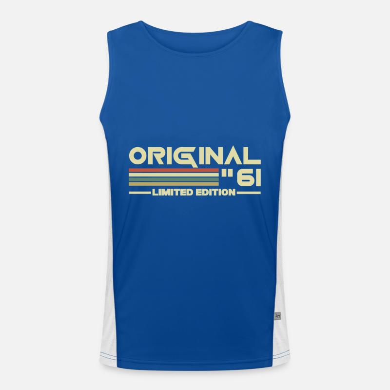1961 Funktionelles Kontrast-Tank Top für Männer 